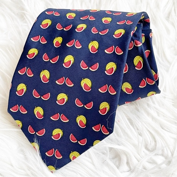 LONGCHAMP men’s silk tie